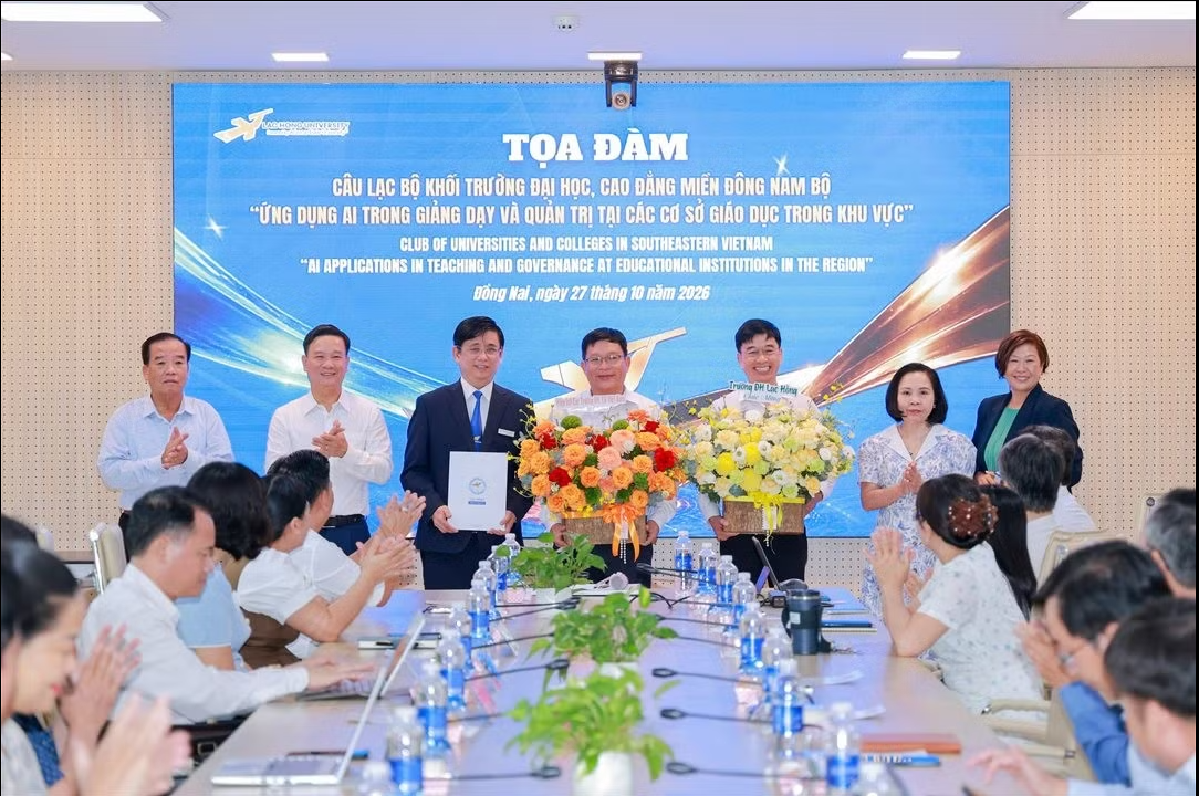 Ứng dụng AI trong giảng dạy và quản trị tại các trường đại học, cao đẳng miền Đông Nam Bộ